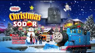 Thomas amp Friends UKAUS DVD Menu Walkthrough Christmas on Sodor [upl. by Durkin]