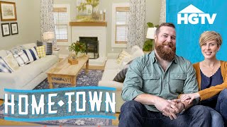 TRULY BEAUTIFUL Classic Home Remodel  Hometown  HGTV [upl. by Donald]