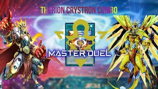 NUEVO  THERION ft CRYSTRON MACHINE SYNCHRO DECK I Yugioh Delta [upl. by Aihsekram]