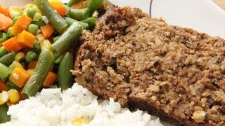 Vegan Basic Meat Loaf Recipe  Mushroom Nut Loaf  Day 6 Southern Queen of Vegan Project [upl. by Lennaj]