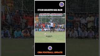 naga majhi goalkeeperCRMFootballupdate football sports [upl. by Aronid]