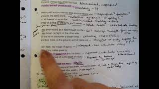 Annotation of Remains by Simon Armitage [upl. by Isolt]