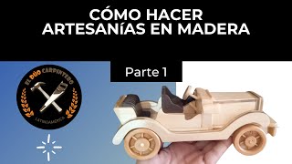 Cómo hacer artesanías de madera bricolage [upl. by Conley179]