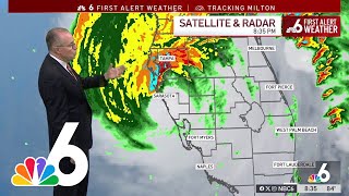 ‘Extremely dangerous Milton makes landfall near Siesta Key in Florida [upl. by Salena]