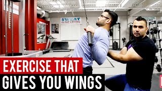 Lat Pull Downs Gives you Wings Hindi  Punjabi [upl. by Nahbois]