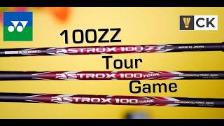 Yonex Astrox 100 ZZ amp ZX Badminton Racket Review  By Volant x Badminton Click [upl. by Atnovart981]