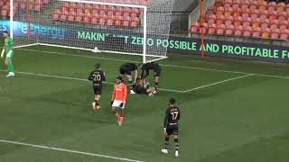 HIGHLIGHTS  Blackpool 21 Barnsley [upl. by Anailil]