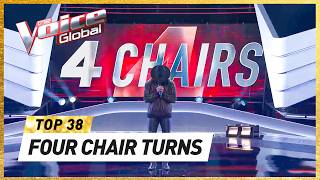 The Greatest FOUR CHAIR TURNS of 2023 on The Voice [upl. by Drofxer781]