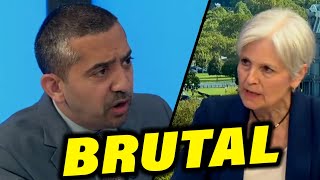 Mehdi Hasan GRILLS Jill Stein In AWKWARD Zeteo Interview quotIs Vladimir Putin a War Criminalquot [upl. by Murrell]