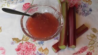 Rhabarbermarmelade mit Ingwer [upl. by Starla]