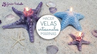 Hacer velas artesanales Marinas [upl. by Acinoed]