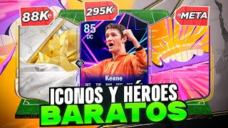 10 ICONOS Y HÉROES MUY BARATOS EN EA FC 25 [upl. by Htepsle]