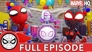 The Friendly Neighborhood  Full Episode  Spidey and his Amazing Friends  disneyjunior MarvelHQ [upl. by Nwahsuq295]