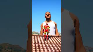 SUPERMAN SHRINKS FRANKLIN SO HE CAN LIVE  gta5 shorts shortsfeed viralshorts [upl. by Idnic]