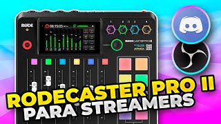 Cómo utilizar la Rodecaster Pro II para streaming y chat de voz [upl. by Annaeiluj]