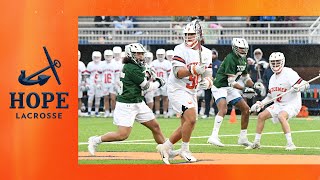 Hope vs Southwestern  Mens Lacrosse 33122  NCAA D3 Lacrosse [upl. by Marvella]