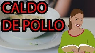 Caldo de pollo Casero RECETA [upl. by Acinoed785]