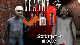 Granny 3 Train Escape 🚂 Full gameplay Extreme mode 🤣 [upl. by Doy286]