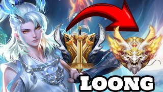 Honor Of Kings Loong Gameplay Rank Grandmaster [upl. by Asilehc]