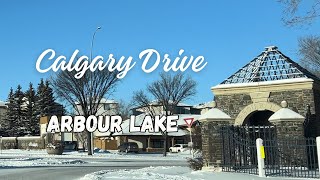 Calgary Community Driving 🚘 Arbour Lake 🇨🇦 [upl. by Sasnett920]