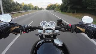 Triumph Speed Twin 1200  Ride  Onboard camera 4K [upl. by Nylireg]