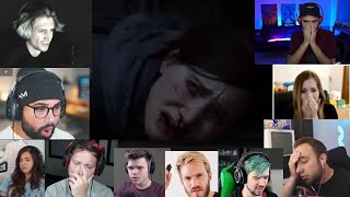 YouTubers React To Joels Death  The Last Of Us 2 [upl. by Acsirp]