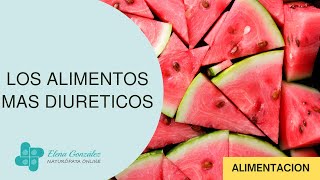 🚀 Potencia tu Salud con estos Alimentos Diuréticos Naturales 🥒🍉 [upl. by Ahsyla28]