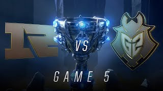 RNG vs G2  Quarterfinal Game 5  World Championship  Royal Never Give Up vs G2 Esports 2018 [upl. by Asemaj474]