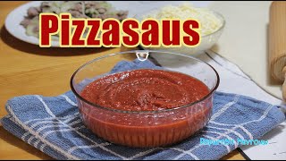 5 minuten PIZZASAUS recept [upl. by Bouldon]