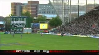 All Tries  Leicester Tigers vs Exeter Chiefs  11092010 [upl. by Atinaujnas]