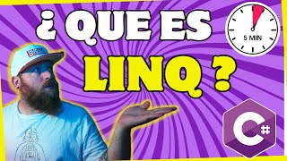 Conceptos basicos c LINQ en 5 MINUTOS⌛ [upl. by Ahsilyt]