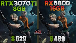 RTX 3070 Ti vs RX 6800  R7 7800X3D  Tested in 15 games [upl. by Biondo]