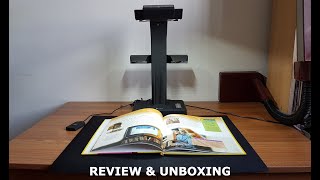 CZUR ET24 Pro Book Scanner  Review amp Unboxing [upl. by Purpura]