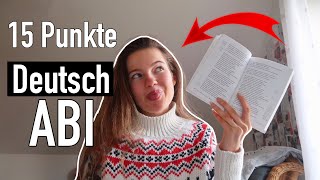 15 PUNKTE im DEUTSCH ABI  So gehts last Minute Abitur Tipps [upl. by Marb330]