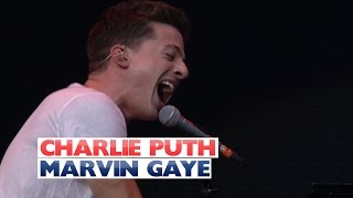 Charlie Puth  Marvin Gaye Live at Jingle Bell Ball 2015 [upl. by Chalmer]