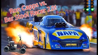 Ron Capps rides Bar Stool Racer 20 through The Zoo [upl. by Anos]