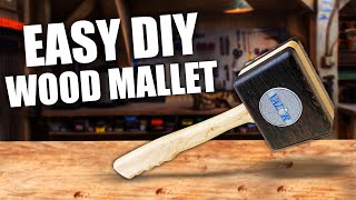 Fallen Officers Tribute Mallet  How to Make a Wooden Mallet [upl. by Eerahs]