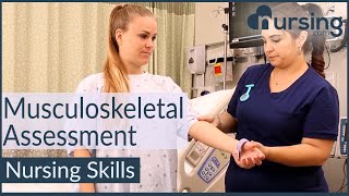 Health Assessment Musculoskeletal System Nursing Skills [upl. by Romeo]