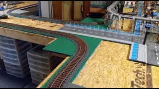 Ballasting Curved Track And Road Plate Updates  Lets Talk About Lego [upl. by Mixam]