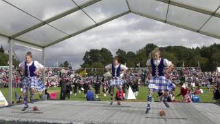 Braemar Gathering 2016  Scottish Sword Dance Ghillie Callum highland games competitors [upl. by Estevan47]