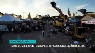 Expoingá 2024  Mais de mil expositores participam desta edição da feira [upl. by Aitret]