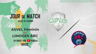 ASVEL Féminin  Limoges ABC [upl. by Gulick27]