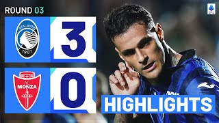 AtalantaMonza 30  Scamacca strikes twice in thumping win Goals amp Highlights  Serie A 202324 [upl. by Ilil463]