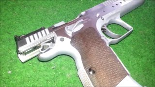 TANFOGLIO LIMITED 40SampW semi automatic pistol [upl. by Durst336]