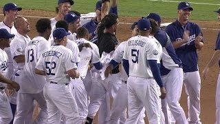 STLLAD Dodgers walk off on Riveras single [upl. by Rozalie]