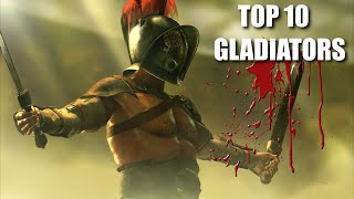 Top 10 Most BRUTAL Roman Gladiators [upl. by Sara856]