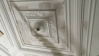 Ornamenten plafond vastzetten [upl. by Schapira128]