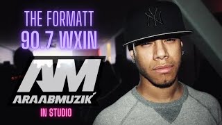 ARAABMUZIK Makes Magic in the Studio at 907 WXIN rap hiphop beats [upl. by Lias]