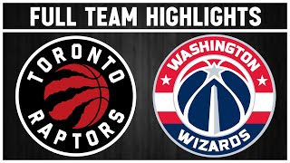 Toronto Raptors vs Washington Wizards  Full Team Highlights  Dec 27 2023 [upl. by Courcy497]