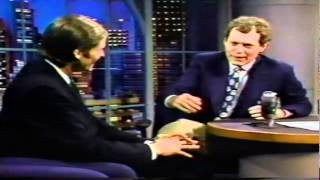 Crispin Glover on Letterman 92 [upl. by Naihr]